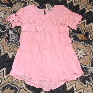 Dusty pink/rose colored Top